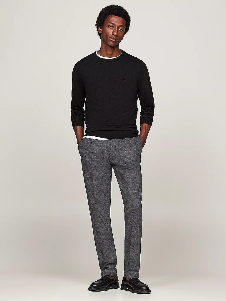 Tommy Hilfiger Pull Core Essential Black 2XL Homme 5